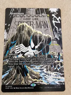 Reanimate - #20 Regular (Borderless) Marvel Universe Spider Man - Mtg - Image 1