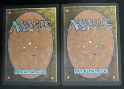 1996 Gustha's Scepter Alliances Regular & 1997 Aura of Silence - MTG Vintage - Image 2