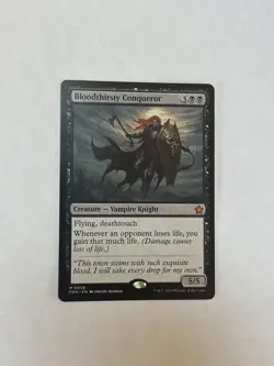 Bloodthirsty Conqueror M Foundations 58 MTG NM - Image 1