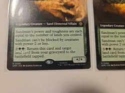 2x MTG Sandman, Shifting Scoundrel (Extended Art) 0266 Marvel's Spider-Man Reg - Image 2