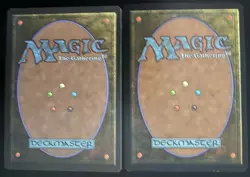 1995 MTG Ankh Of Mishra & 1997 MTG Goblin King - Magic The Gathering Vintage - Image 2