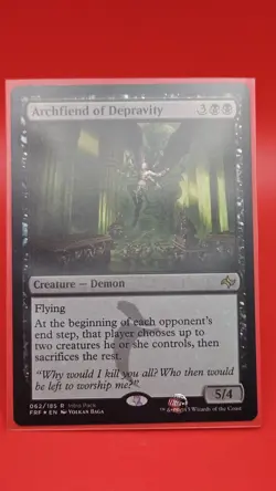 Archfiend of Depravity -Foil Light Play MTG Promos: Unique and Miscellaneous - Image 3