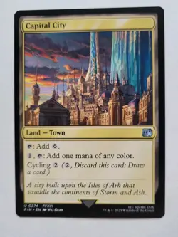 MTG - Final Fantasy: Captial City (0274) - Uncommon - Near Mint - Image 1