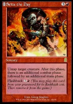 MTG English Seize the Day NM Normal Odyssey - Image 1