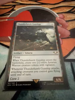 Thunderhawk Gunship MTG 40K NM - Image 1