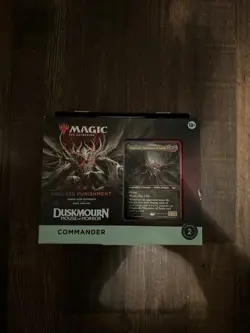 MtG: Duskmourn - Commander Deck - Endless Punishment NEW/SEALED - Image 1