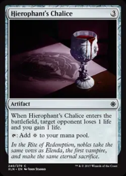 Hierophant's Chalice - Near Mint MTG Ixalan - Image 1