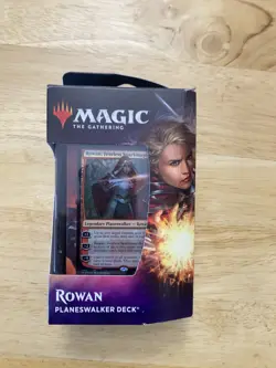 NEW SEALED MTG Magic The Gathering ROWAN Fearless Sparkmage Planeswaker Deck - Image 1