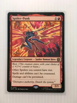 MTG Spider-Punk - 0092 - Marvel's Spider-Man MTG - NM/M - English Regular - Image 1