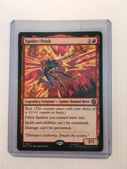 MTG Spider-Punk - 0092 - Marvel's Spider-Man MTG - NM/M - English Regular - Image 3