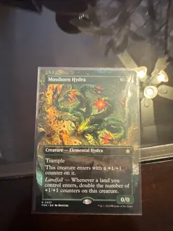 MTG - Mossborn Hydra (Borderless) R Foundations 337 LP-NM - Image 1