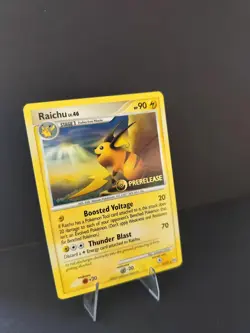 Raichu -(Prerelease)[Staff] 27/99 Nintendo Regular Pokemon Trading card for Kids - Image 3