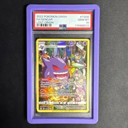 Gengar TG06/TG30 PSA 10 Gem Mint Lost Origin Trainer Gallery Pokemon Full Art 5a - Image 1