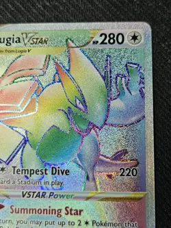 Lugia VSTAR 202/195 - Rainbow Secret Rare - Pokemon Silver Tempest - NM - Image 3