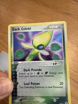 Pokemon TCG Dark Celebi 4/101 Hidden Legends Holo Vintage Rare Nintendo 2004 LP - Image 2