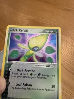 Pokemon TCG Dark Celebi 4/101 Hidden Legends Holo Vintage Rare Nintendo 2004 LP - Image 4
