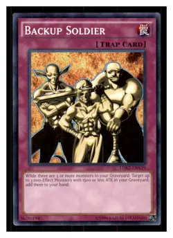 Yugioh Backup Soldier LDK2-ENY39 Legendary Decks II LP - Image 1