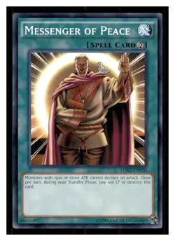 Yugioh Messenger of Peace LDK2-ENY30 Legendary Decks II LP - Image 1