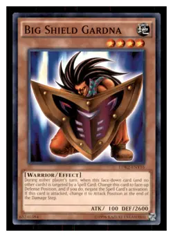 Yugioh Big Shield Gardna LDK2-ENY16 Legendary Decks II LP - Image 1
