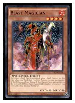 Yugioh Blast Magician LDK2-ENY18 Legendary Decks II LP - Image 1