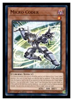 Yugioh Micro Coder MGED-EN102 Rare Maximum Gold: El Dorado LP - Image 1