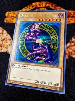 🔥YUGIOH • DARK MAGICIAN • ULTRA RARE • DUSA-EN100 • 1st EDITION • VLP🔥 - Image 3