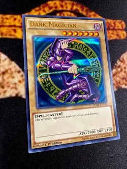 🔥YUGIOH • DARK MAGICIAN • ULTRA RARE • DUSA-EN100 • 1st EDITION • VLP🔥 - Image 4