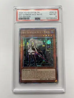 Yugioh Yu-Gi-Oh! Sky Striker Ace - Raye Alternate Art Quarter Century BLTR-EN116 - Image 1