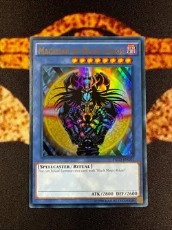 🔥YUGIOH • MAGICIAN OF BLACK CHAOS • ULTRA RARE • YGLD-ENC01 • UNLIMITED • VLP🔥 - Image 1