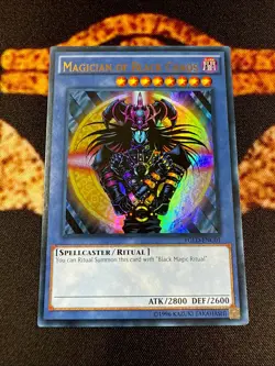 🔥YUGIOH • MAGICIAN OF BLACK CHAOS • ULTRA RARE • YGLD-ENC01 • UNLIMITED • VLP🔥 - Image 2