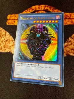 🔥YUGIOH • MAGICIAN OF BLACK CHAOS • ULTRA RARE • YGLD-ENC01 • UNLIMITED • VLP🔥 - Image 3