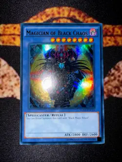 🔥YUGIOH • MAGICIAN OF BLACK CHAOS • ULTRA RARE • YGLD-ENC01 • UNLIMITED • VLP🔥 - Image 5