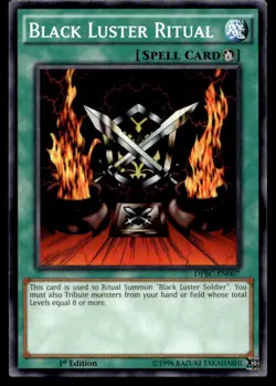 Black Luster Ritual Duelist Pack: Battle City DPBC-EN007 MP YuGiOh TCG | Buy 10 - Image 1
