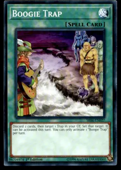 Boogie Trap Structure Deck: Lair of Darkness SR06-EN027 MP YuGiOh TCG | Buy 10 G - Image 1