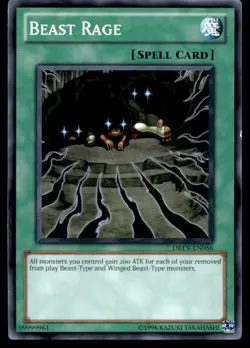 Beast Rage Duelist Revolution DREV-EN056 MP YuGiOh TCG | Buy 10 Get 10 Free - Image 1