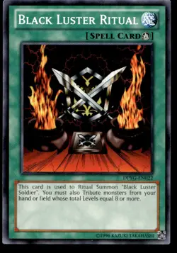Black Luster Ritual Duelist Pack: Yugi DPYG-EN022 MP YuGiOh TCG | Buy 10 Get 10 - Image 1