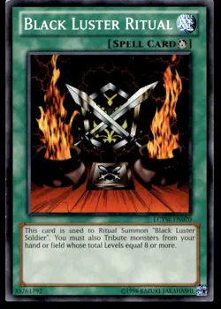 Black Luster Ritual Legendary Collection 3: Yugi's World LCYW-EN070 MP YuGiOh TC - Image 1