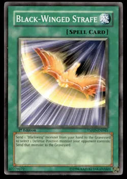 Black-Winged Strafe Duelist Pack 11: Crow DP11-EN019 MP YuGiOh TCG | Buy 10 Get - Image 1