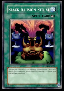 Black Illusion Ritual Dark Beginning 2 DB2-EN250 MP YuGiOh TCG | Buy 10 Get 10 F - Image 1