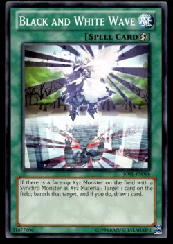Black and White Wave Judgment of the Light JOTL-EN068 MP YuGiOh TCG | Buy 10 Get - Image 1