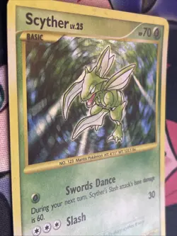 Pokemon Card: Scyther HOLO 130/127 Platinum Set Secret Ultra Rare! Mp - Image 4