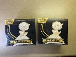 Pokemon Mega Evolution (ME01) Elite Trainer Box ETB Set of 2 New Sealed - Image 1