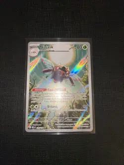 Pokemon TCG Ninjask 137/132 Illustration Rare Secret Rare Mega Evolution - Image 1