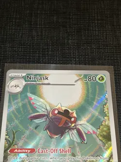 Pokemon TCG Ninjask 137/132 Illustration Rare Secret Rare Mega Evolution - Image 3
