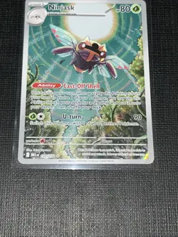 Pokemon TCG Ninjask 137/132 Illustration Rare Secret Rare Mega Evolution - Image 4