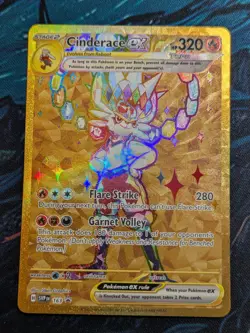 Cinderace ex 163 Sv: Scarlet & Violet Promo Cards Holo Pokemon TCG NM/M - Image 1