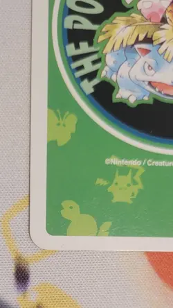 Rare 1996 Japanese Pokemon Poker Clefairy No. 035 Venusaur Deck Playing Card - Image 4