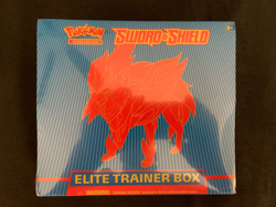 Pokemon Elite Trainer Box ETB Sword & Shield Base Zamazenta Sealed New - Image 1