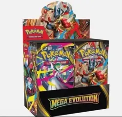 Pokemon TCG: Mega Evolution Booster Box with PROMO Include IN HAND - Image 1