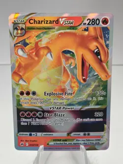 Pokemon TCG Charizard VSTAR Crown Zenith Holo Ultra Rare Card 019/159 - Image 1